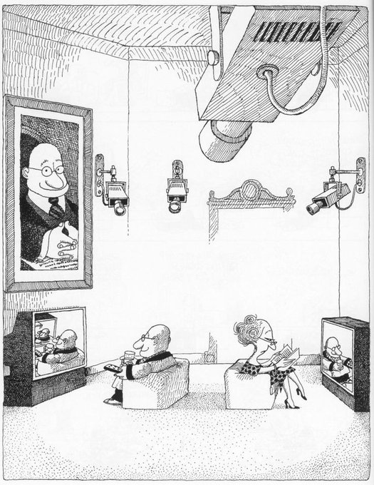 El Ojo que Todo lo Ve: Una Comparación entre Quino y Dan Graham